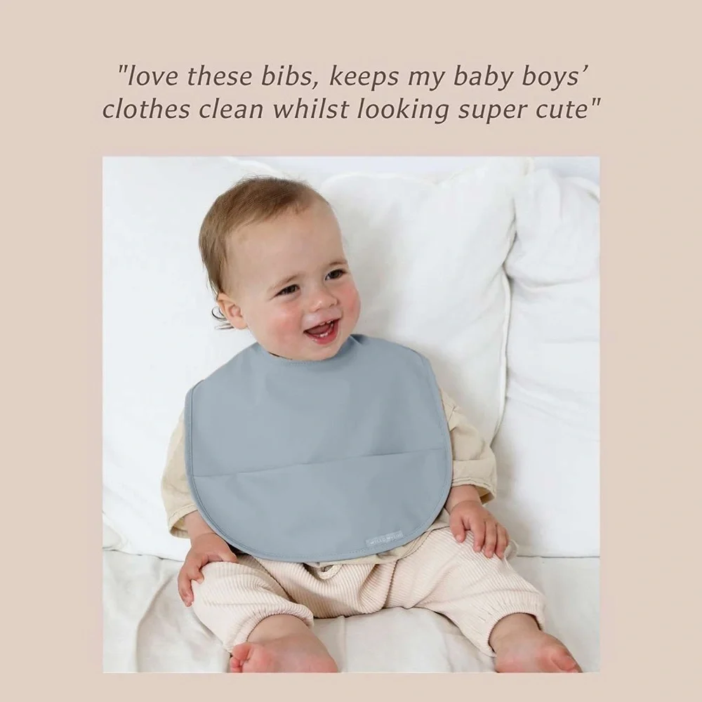 Willow + Sim Waterproof Baby Bib